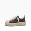 Sneaker Megan Denim Phantom Nero e Beige