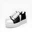 Sneaker Paciocco Megan Pelle Bianco e Nero