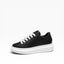 Sneakers Modello McQ*een Bianco Nero Liscia