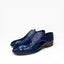 Stringata Derby Elegante con Pelle Puntellata