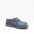 Derby Stringata in Camoscio