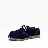 Derby Stringata in Camoscio