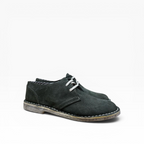 Derby Stringata in Camoscio