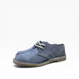 Derby Stringata in Camoscio