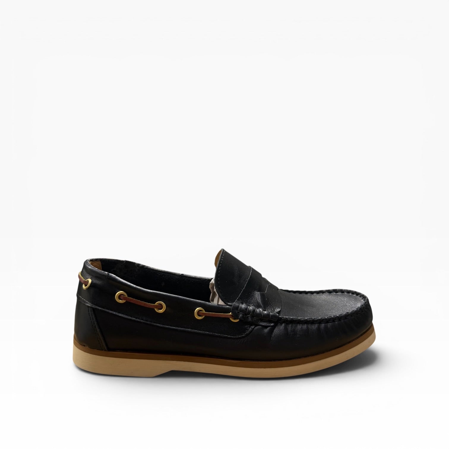 Mocassino Penny Loafer Da Barca Uomo