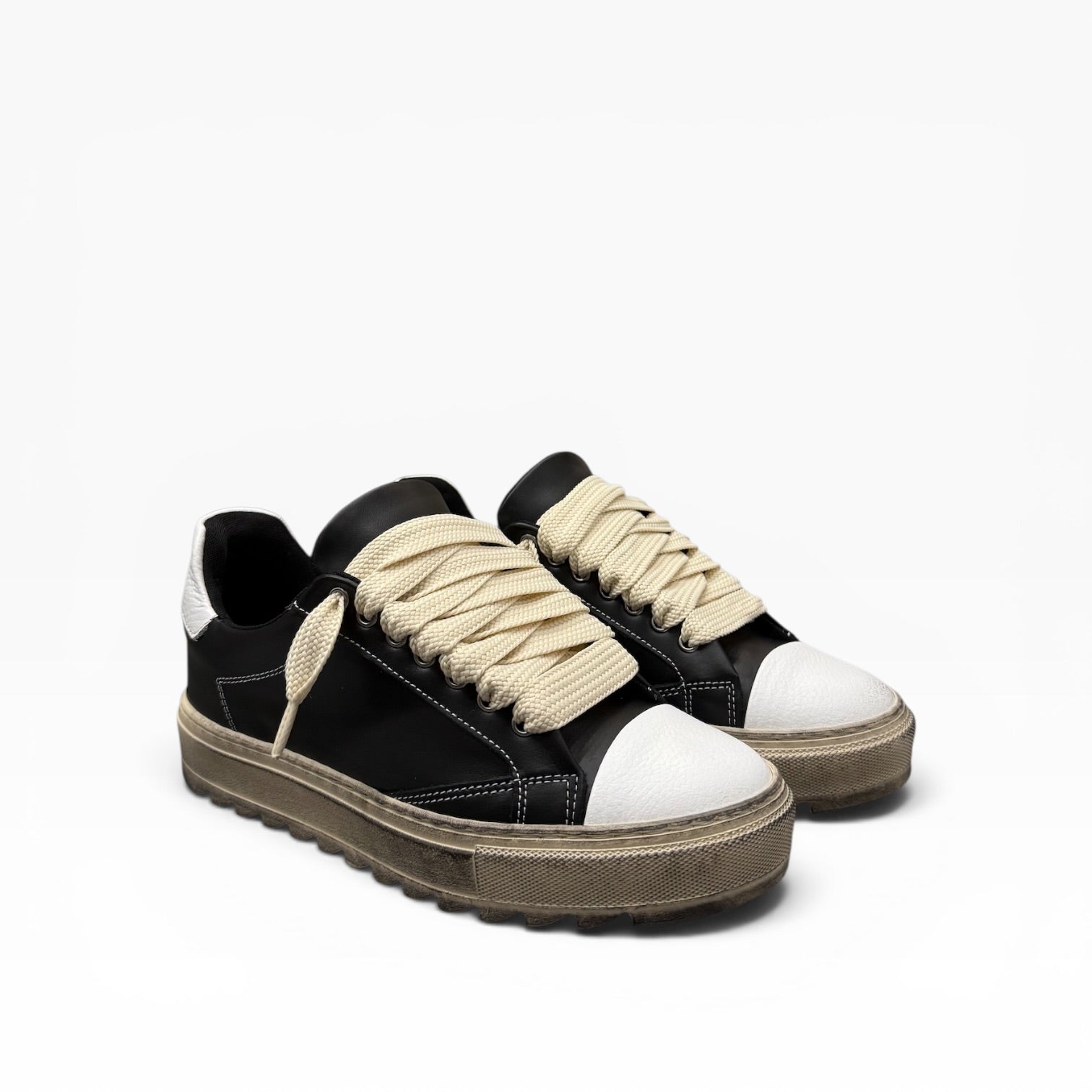 Sneakers Top Tokyo in Pelle