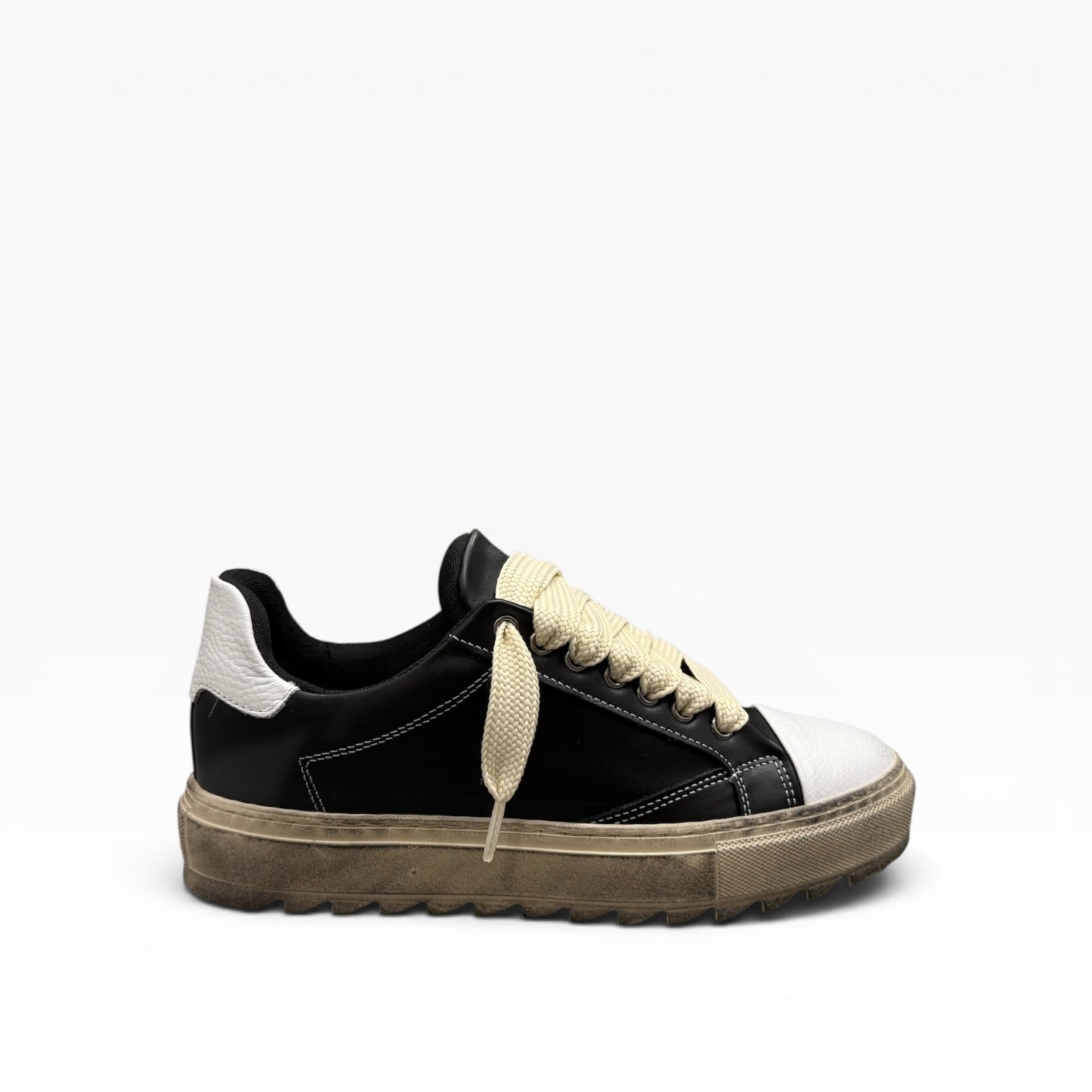Sneakers Top Tokyo in Pelle