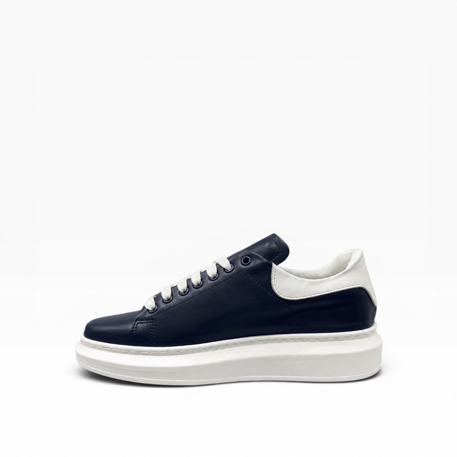 Sneakers Modello McQ*een Blu Liscia