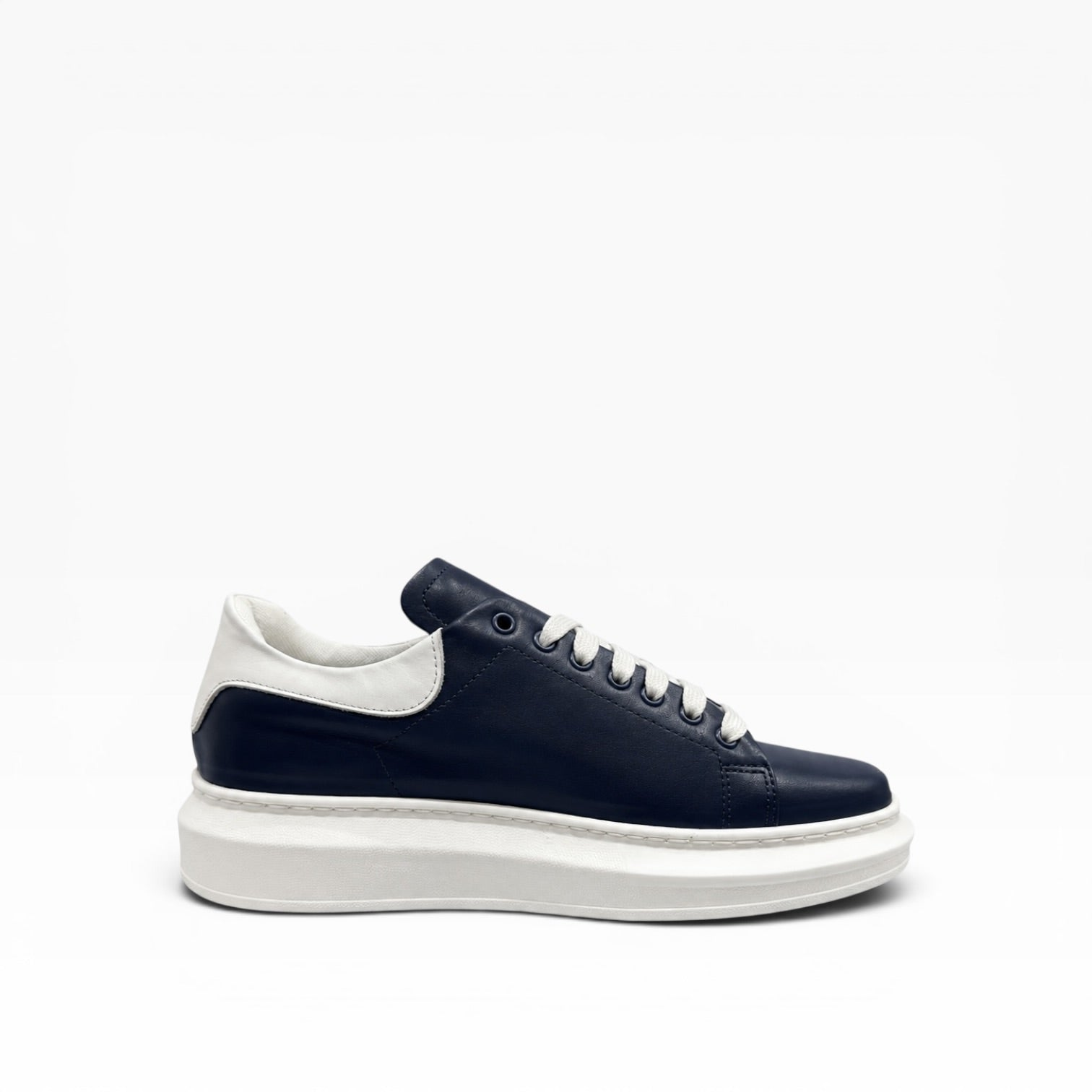 Sneakers Modello McQ*een Blu Liscia