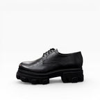 Mocassino Derby Liscio Stringato Modello Pr*da Chunky