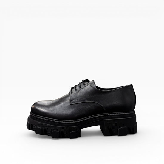 Mocassino Derby Liscio Stringato Modello Pr*da Chunky
