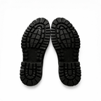 Mocassino Double Monk Chunky Pelle Nera