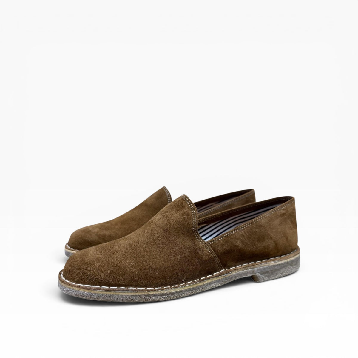 Mocassino Mod.Piana Slip-On in Camoscio