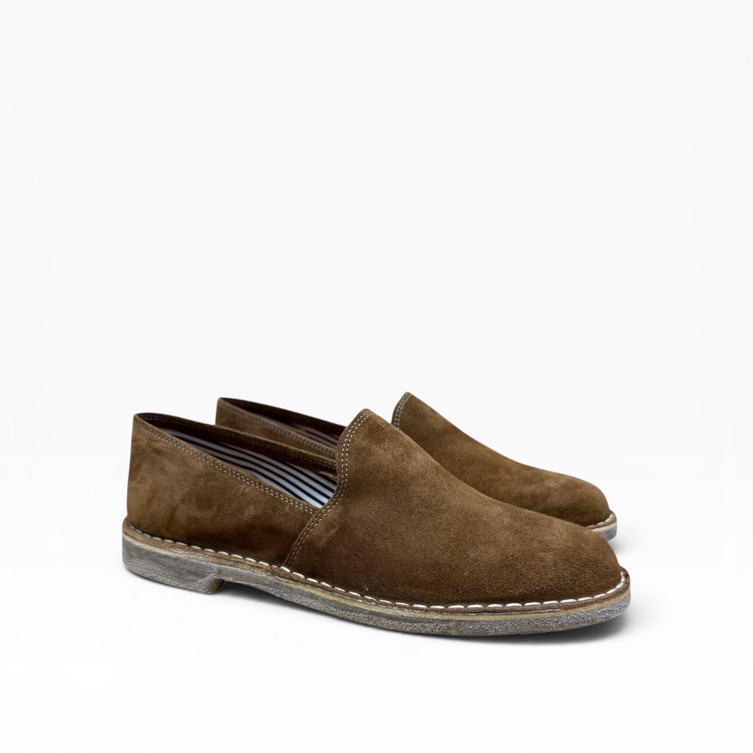 Mocassino Mod.Piana Slip-On in Camoscio