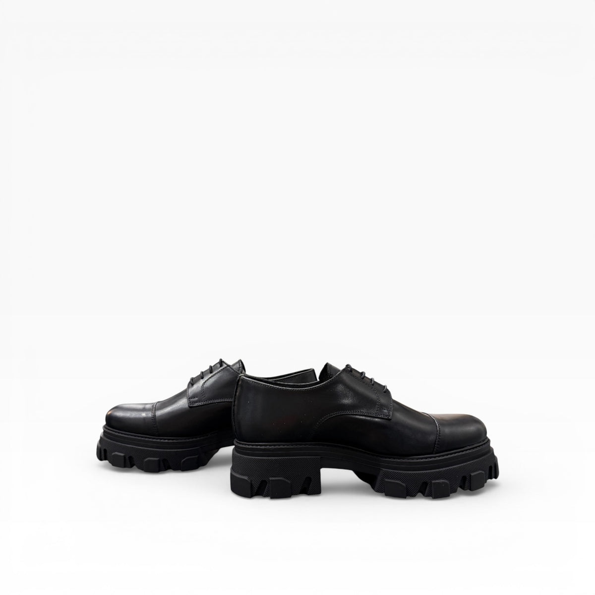 Mocassino Modello Pr*da Stringata Chunky