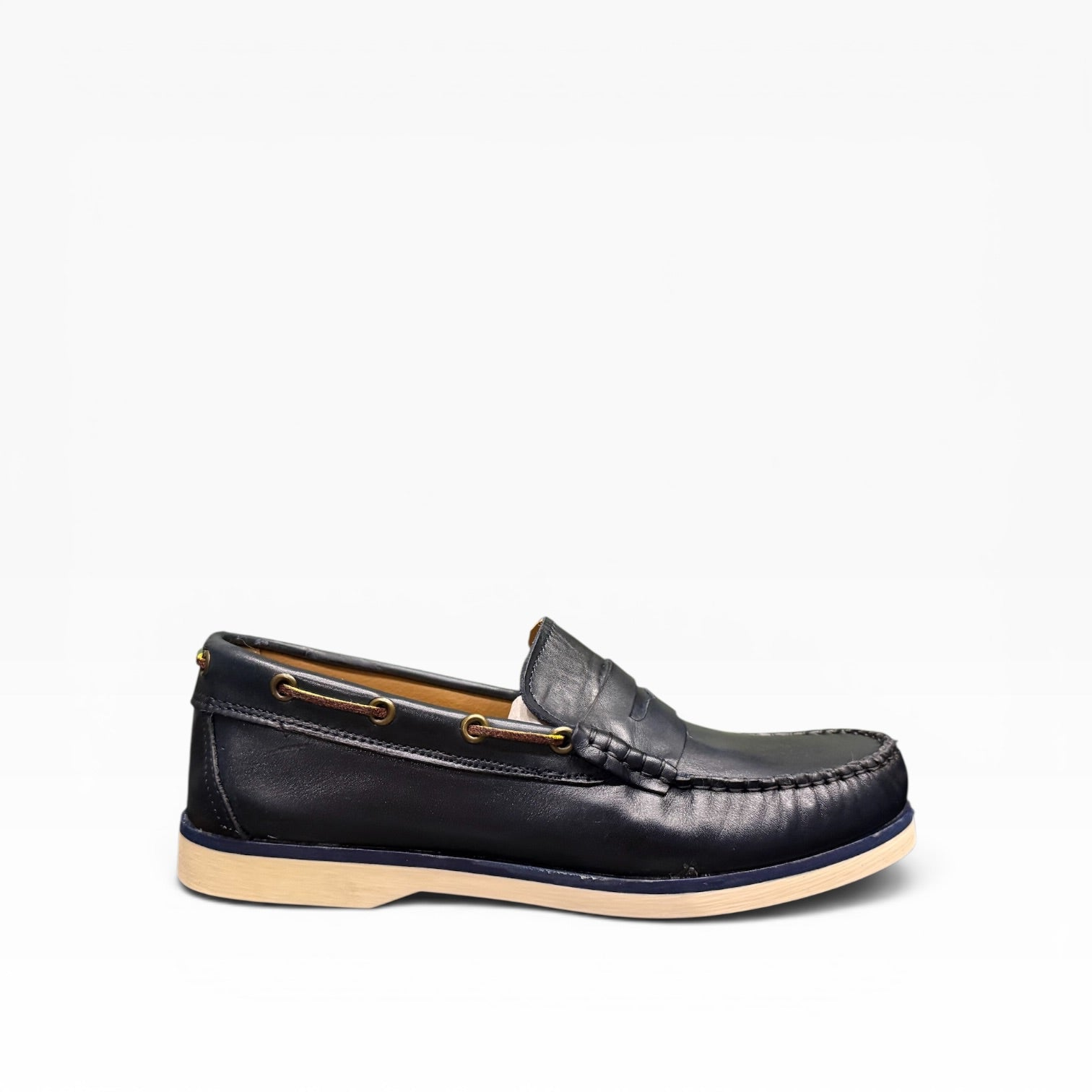 Mocassino Penny Loafer Da Barca Uomo