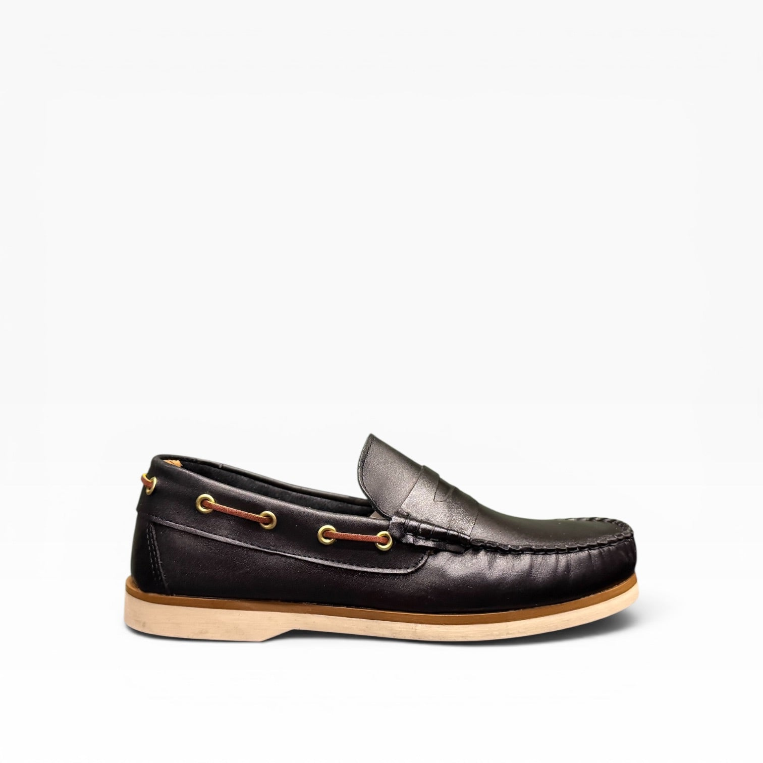Mocassino Penny Loafer Da Barca Uomo