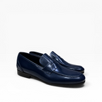 Mocassino Penny Loafer in Pelle Abrasivata