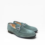 Mocassino con Morsetto in Camoscio