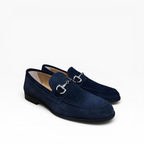 Mocassino con Morsetto in Camoscio