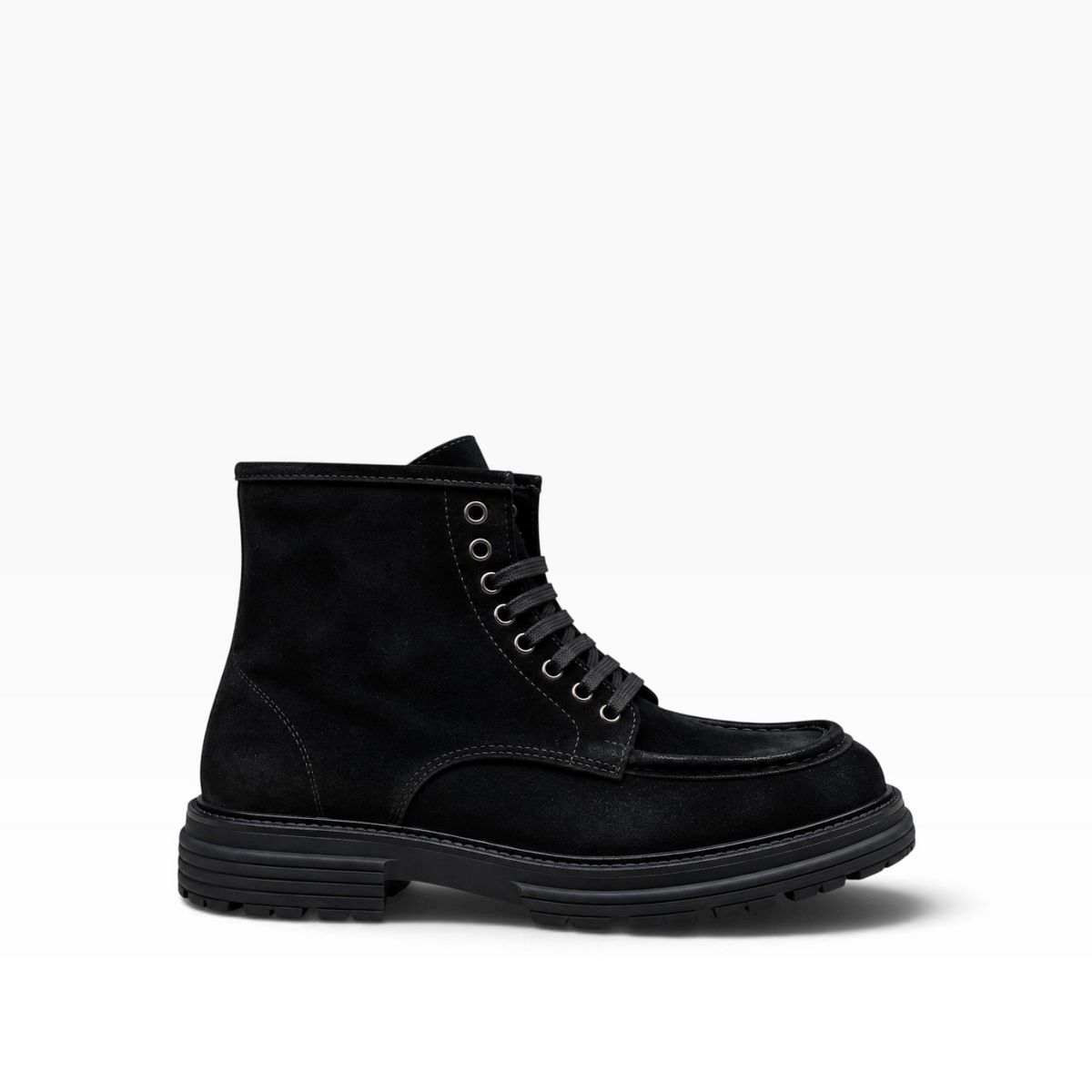 Stivaletto Scamosciato Nero