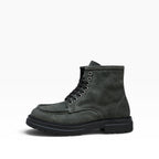 Stivaletto Scamosciato Verde