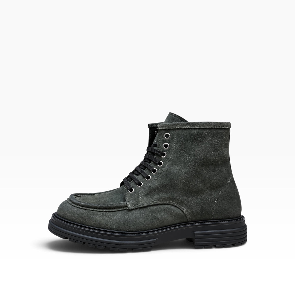 Stivaletto Scamosciato Verde