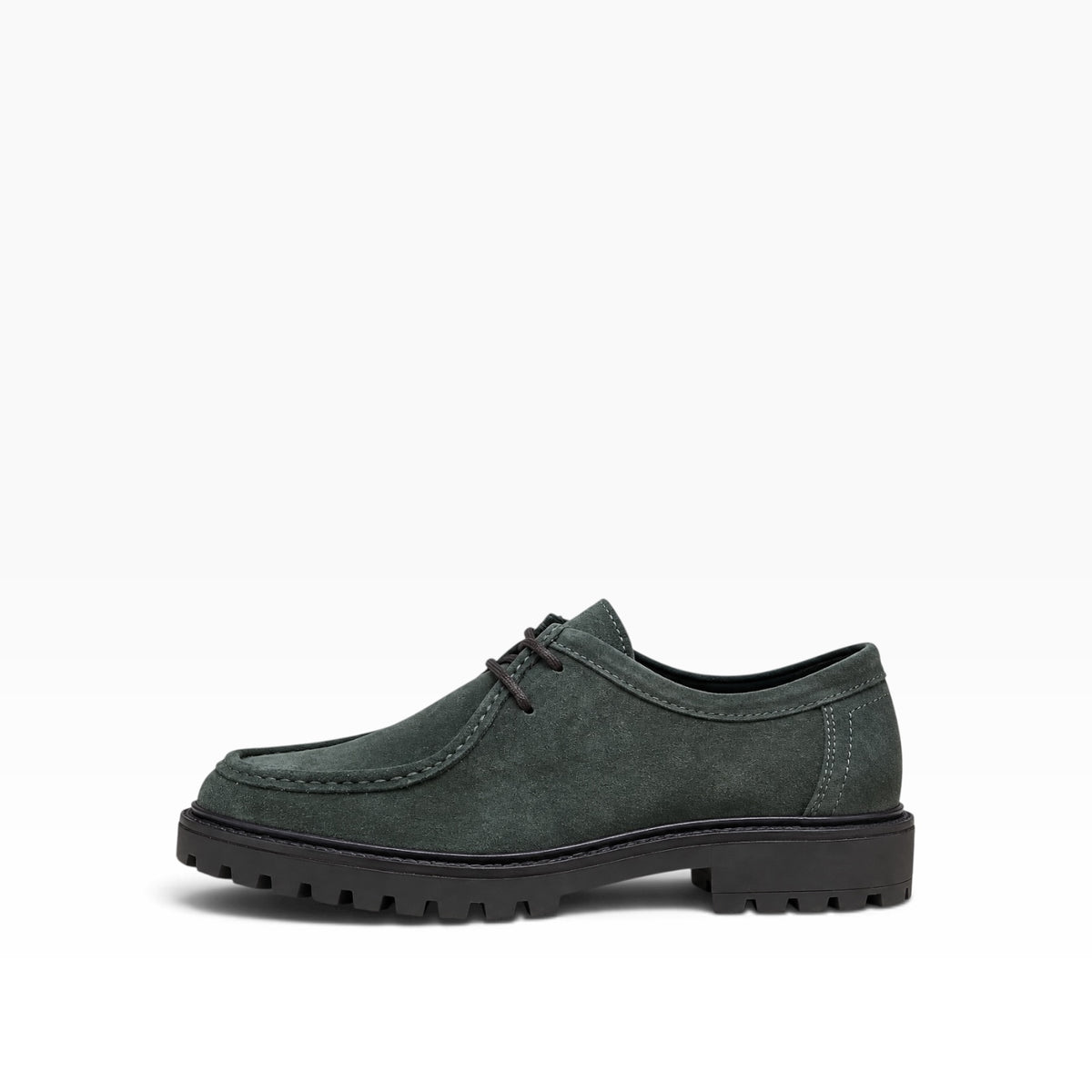 Scarpa Modello Ingegnere in Camoscio Verde Immagine principale del prodotto