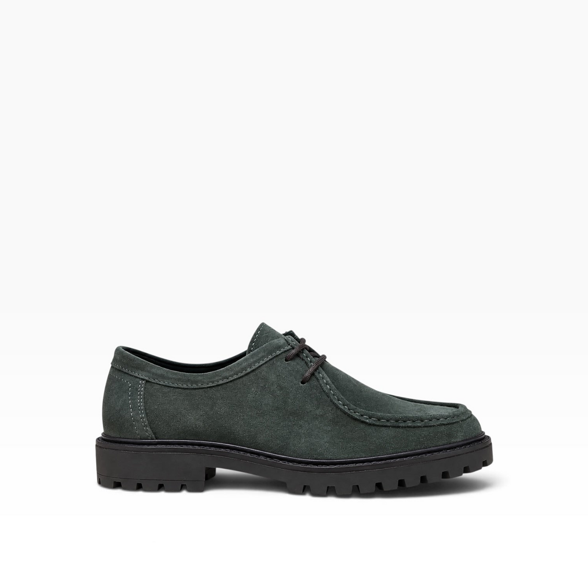 Scarpa Modello Ingegnere in Camoscio Verde Immagine secondaria del prodotto