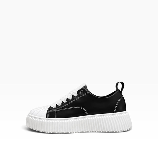 Sneaker Megan Phantom Pelle Bianco e Nero