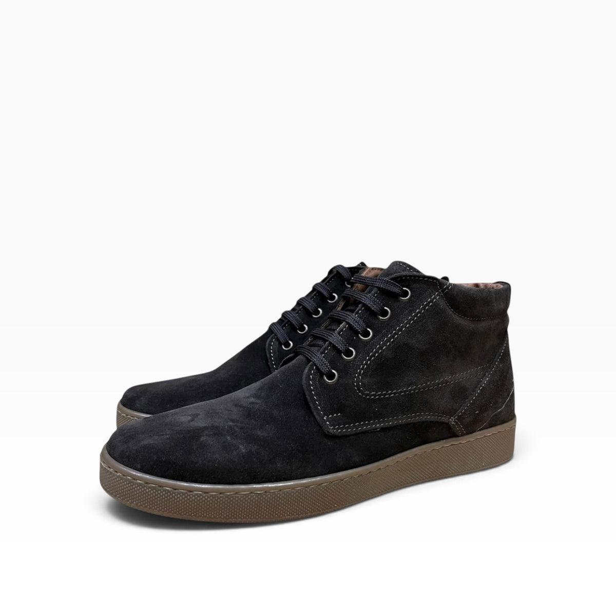 Polacchina Sneaker in Camoscio Morbido