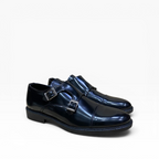 Scarpa Derby Doppia Fibbia Monkstrap con Suola Leggera