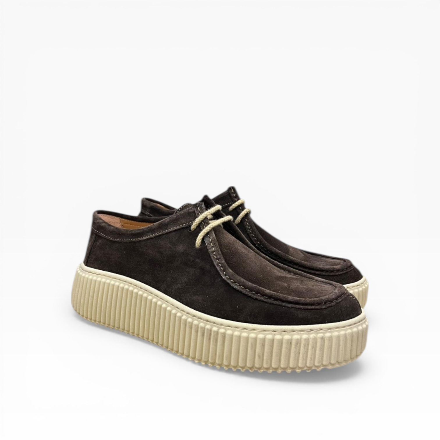 Scarpa Modello Ingegnere Paciocco In Camoscio