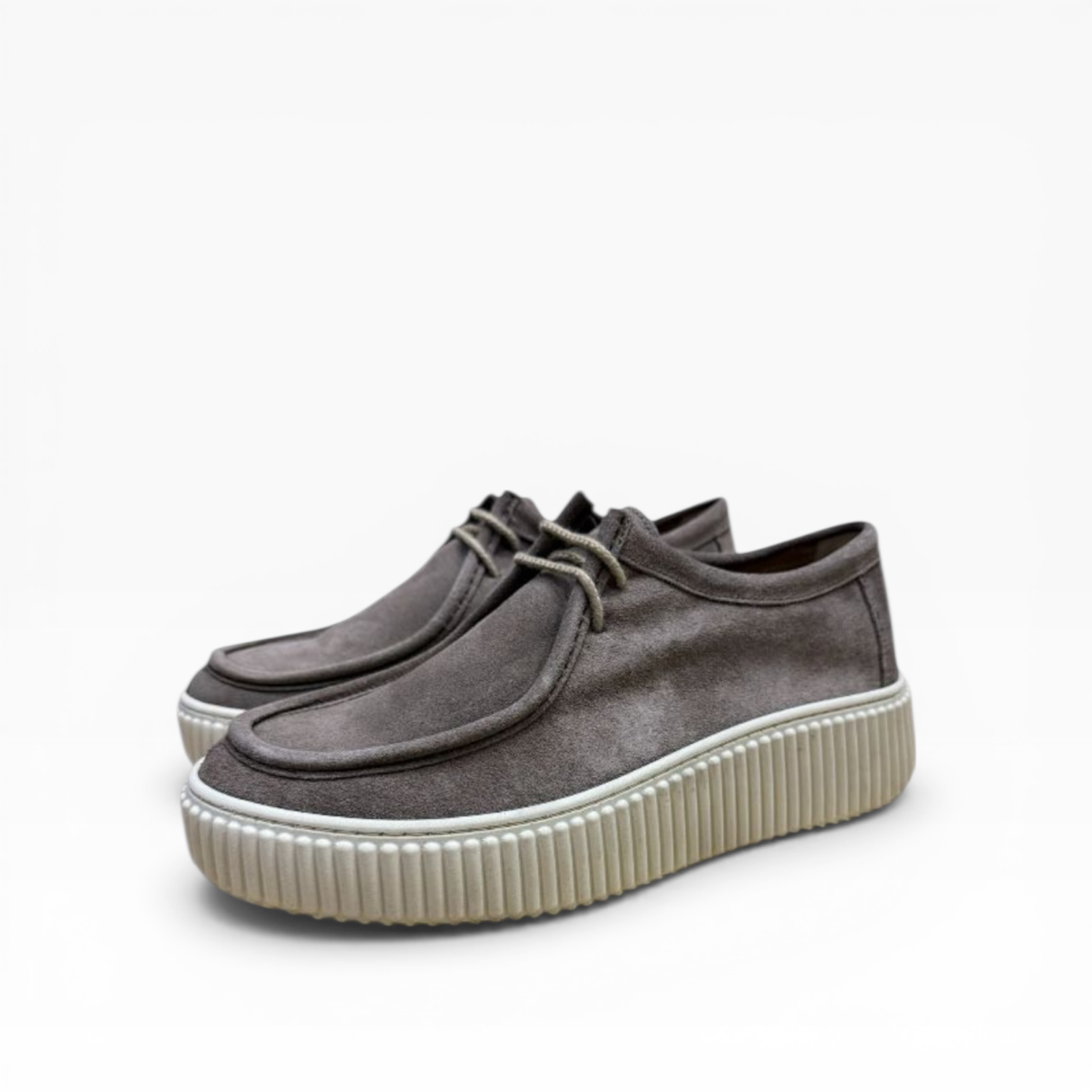 Scarpa Modello Ingegnere Paciocco In Camoscio Immagine principale del prodotto