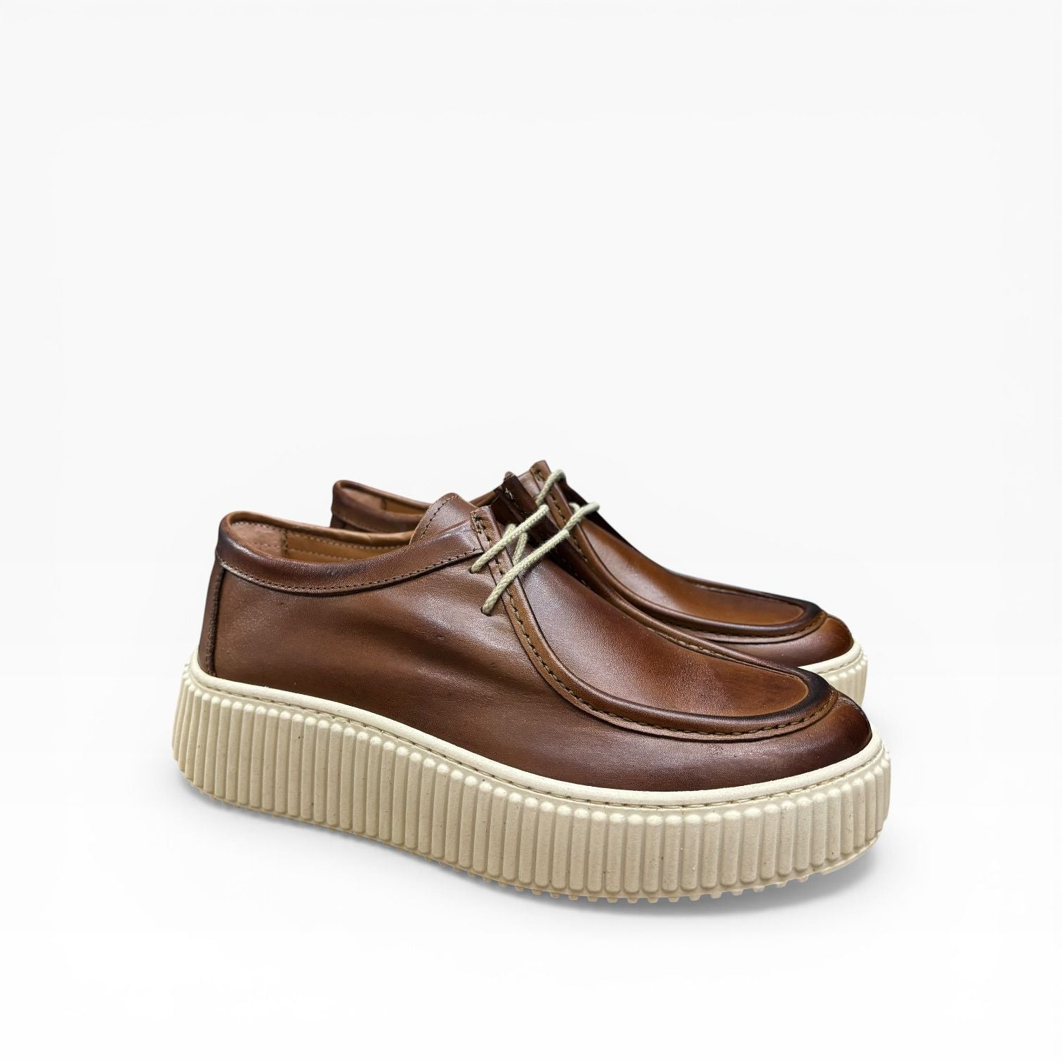Scarpa Modello Ingegnere Paciocco In Pelle