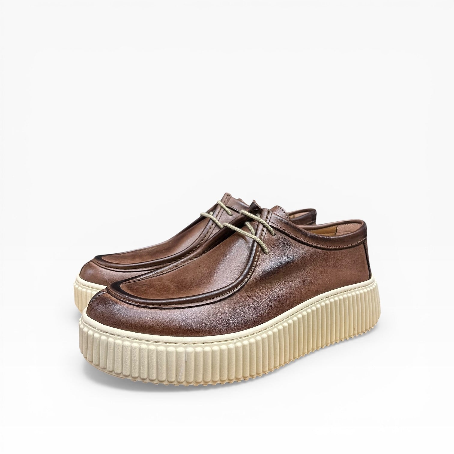 Scarpa Modello Ingegnere Paciocco In Pelle