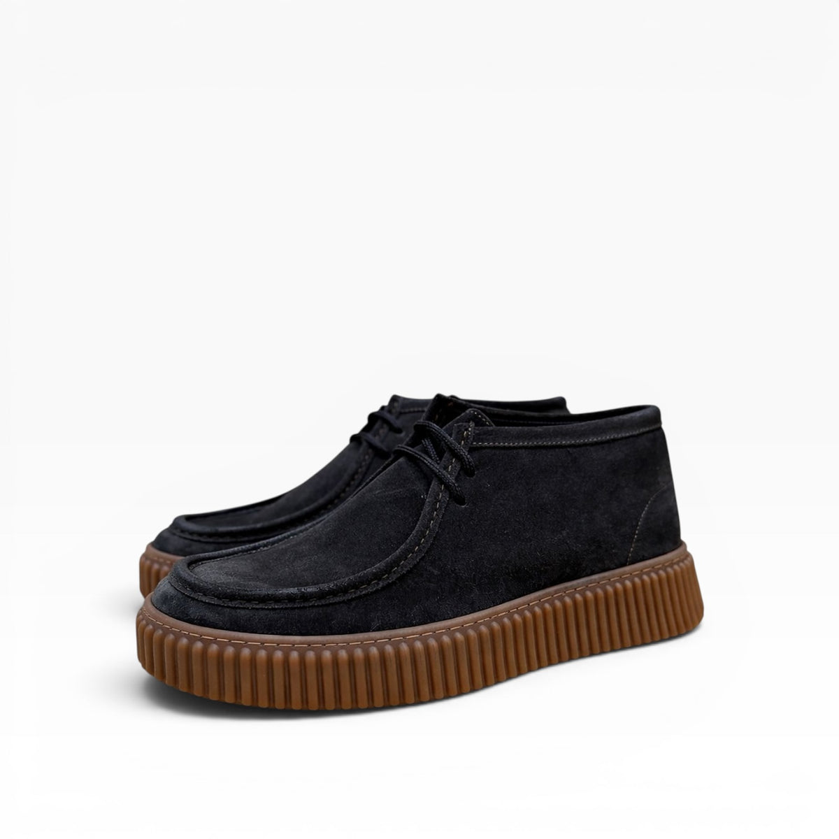 Scarpa Modello Ingegnere Platform Camoscio
