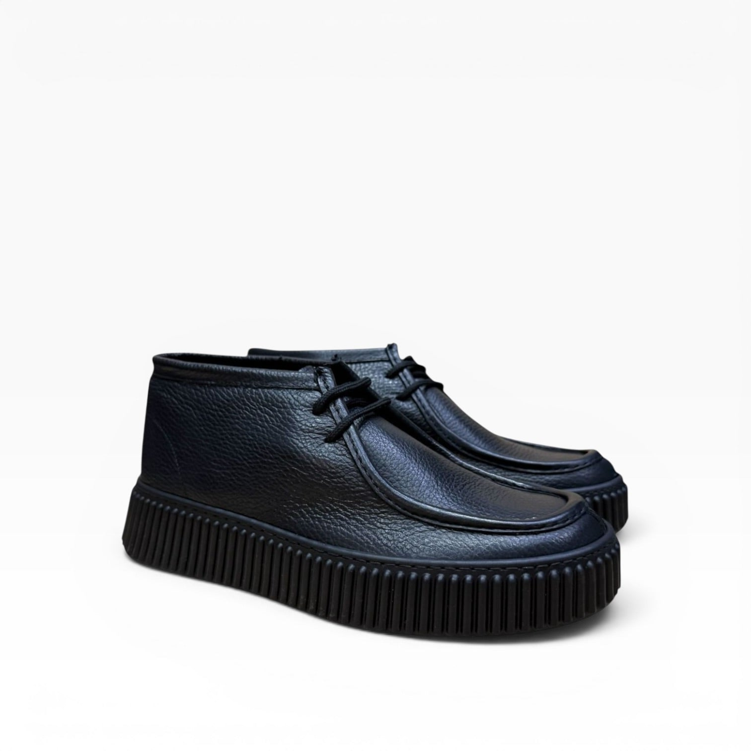 Scarpa Modello Ingegnere Platform Pelle