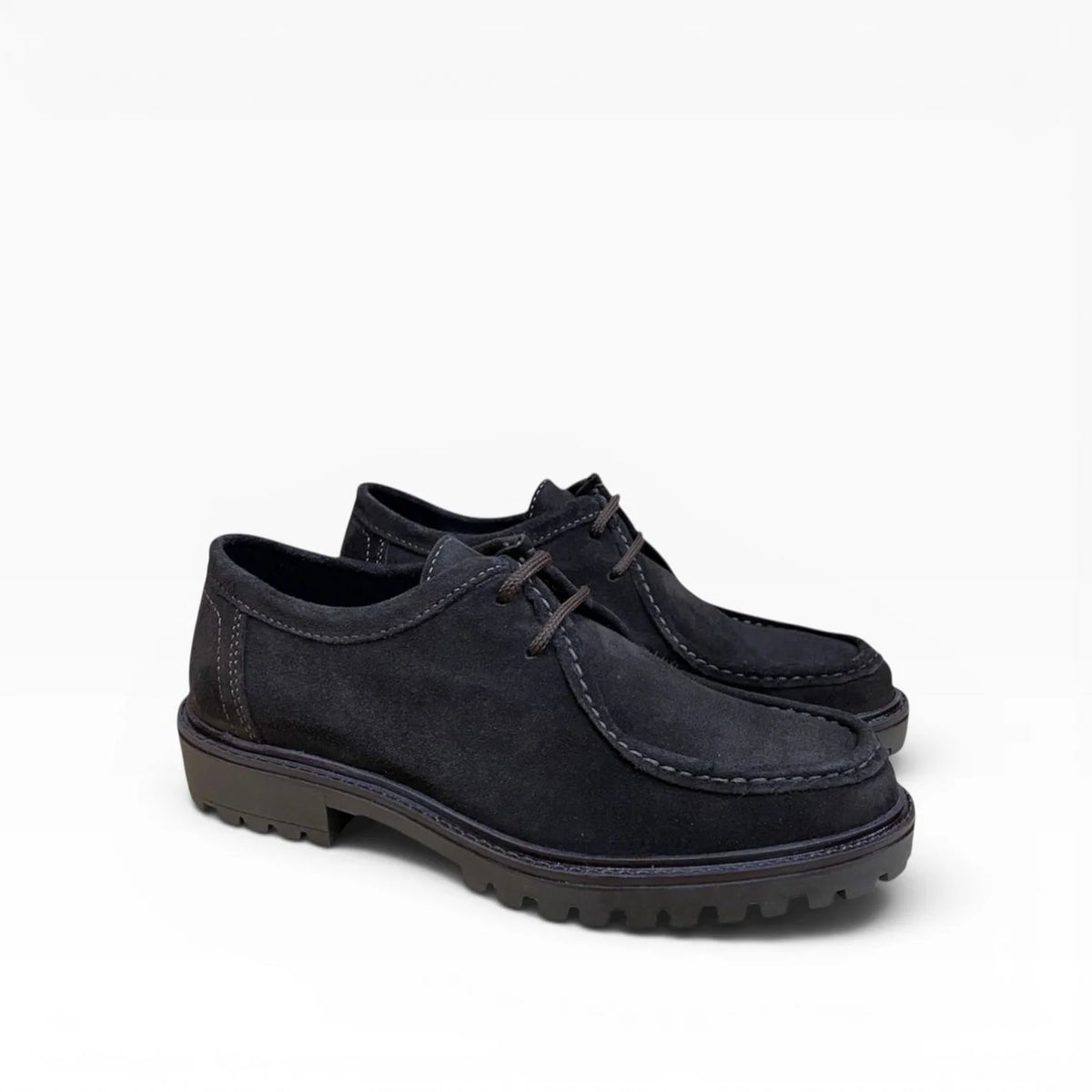 Scarpa Modello Ingegnere in Camoscio Marrone
