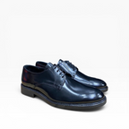 Scarpa Stringata Derby Liscia con Suola Casual