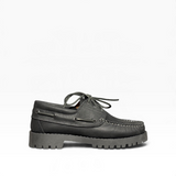 Scarpa da Barca in Nabuk Nero