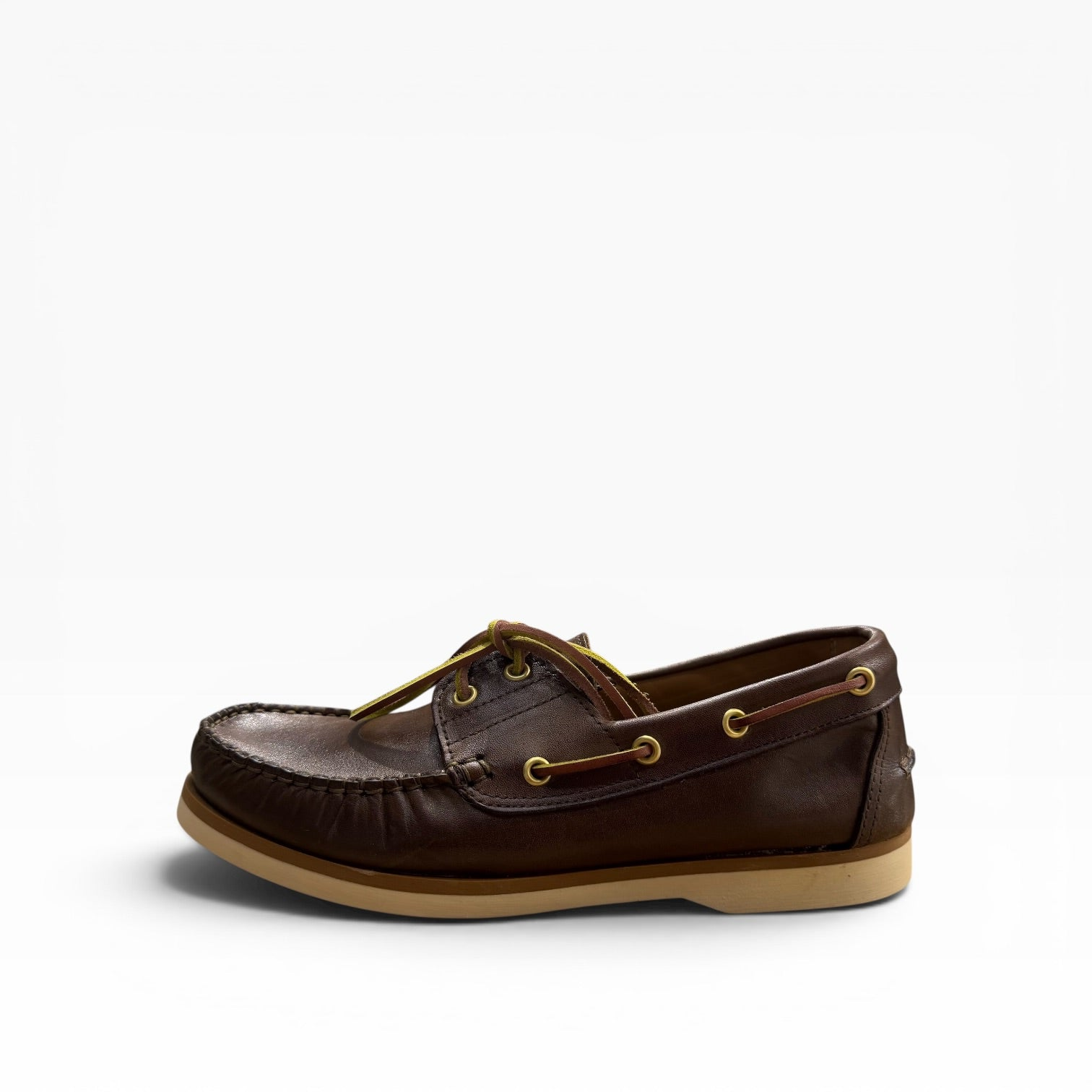 Scarpa da Barca in Pelle Uomo