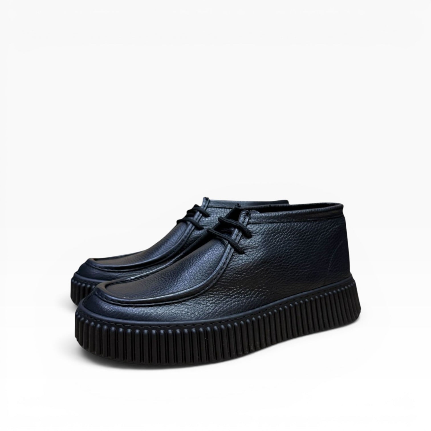 Scarpa Modello Ingegnere Platform Pelle Immagine principale del prodotto