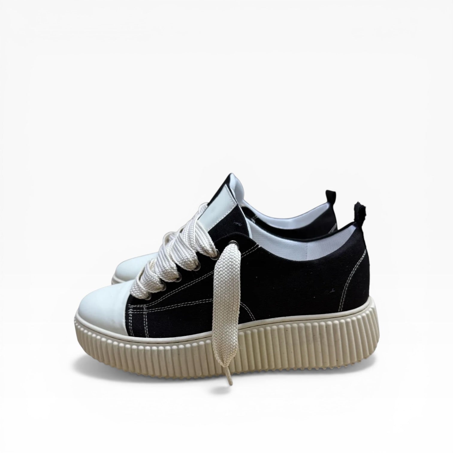Sneaker Megan Denim Nero