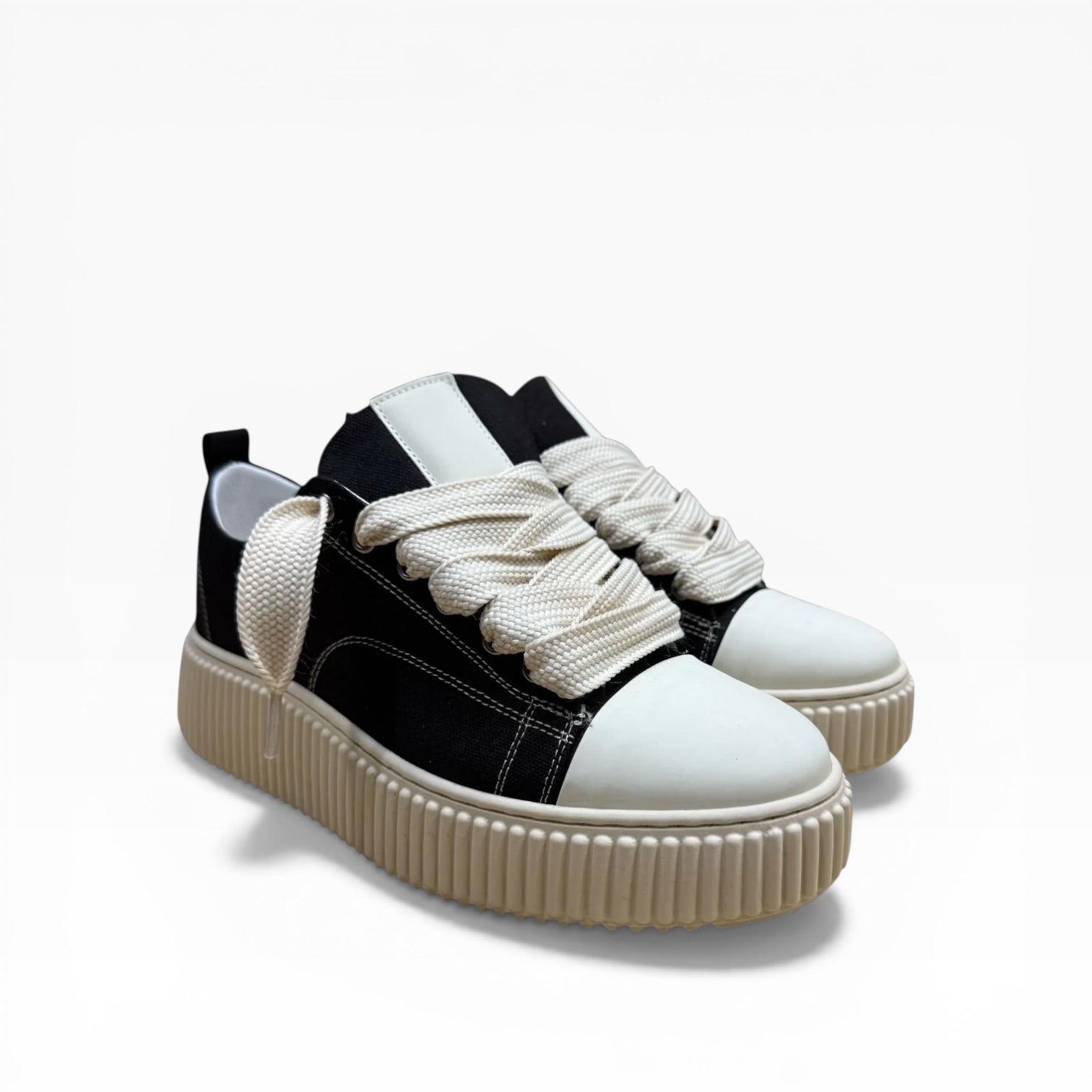 Sneaker Megan Denim Nero