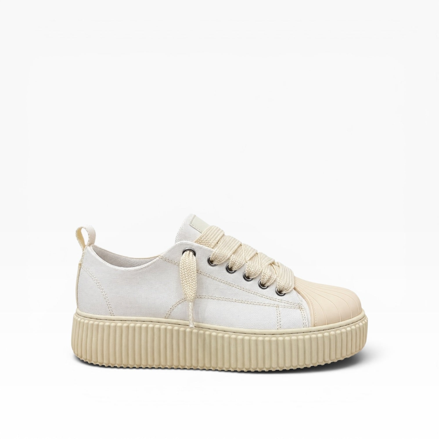 Sneaker Megan Denim Phantom Bianco
