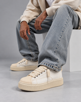 Sneaker Megan Denim Phantom Bianco