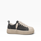 Sneaker Megan Denim Phantom Nero e Beige