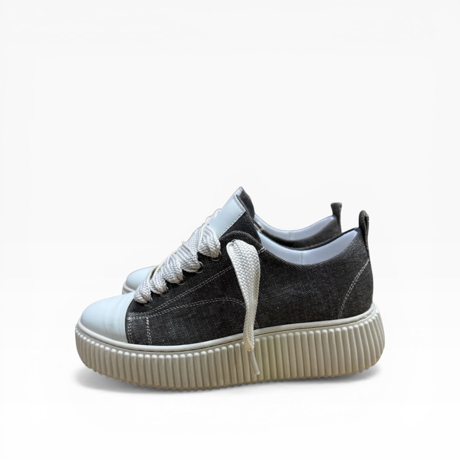 Sneaker Megan Denim Tortora