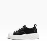 Sneaker Megan Pelle Bianco e Nero